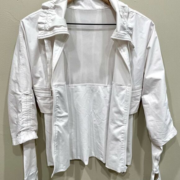 Lululemon Seek the Peak White Jacket - Size: 4 - Picture 12 of 16